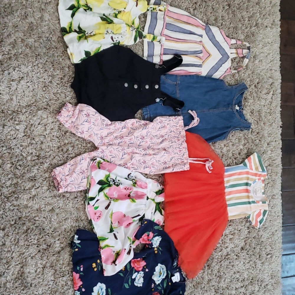 Toddler Girls 2T Summer Dresses Bundle Lot